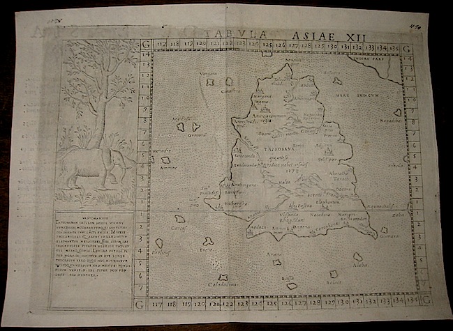 Ruscelli Girolamo (1504-1566) Tabula Asiae XII 1574 Venezia